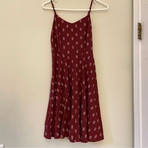 Old Navy Summer Dress, XS, Maroon